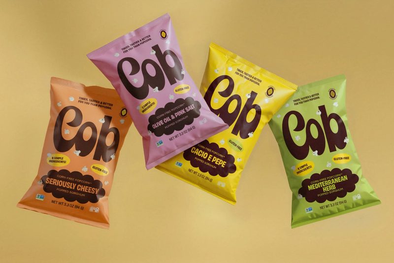 Four bags on yellow