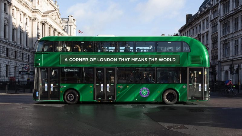 A Corner of London bus