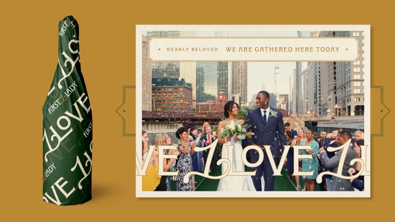 Wedding bottle