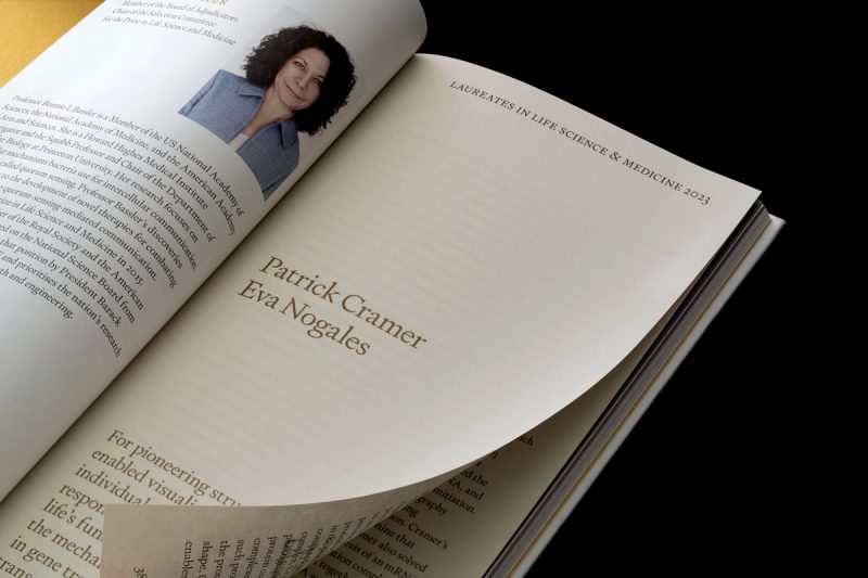 Laureates Book Spread