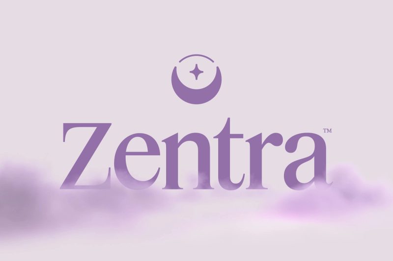 Zentra Vertical Lockup: Logo Animation, brand identity by Estúdio Gole