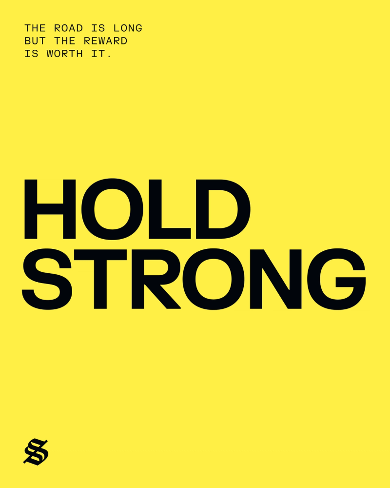 Hold strong