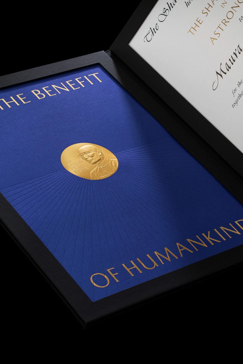 Award with Gold Medallion