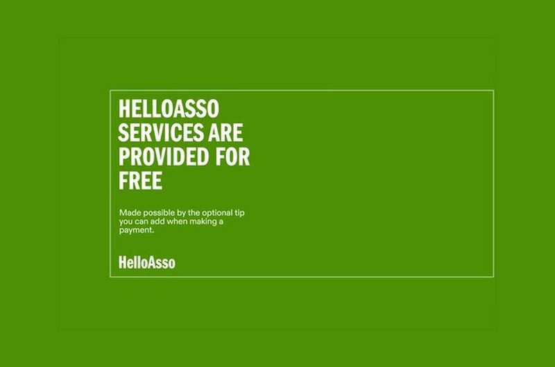 HelloAsso Art Direction: Layout system cuts, 2026 rebrand by Bruno