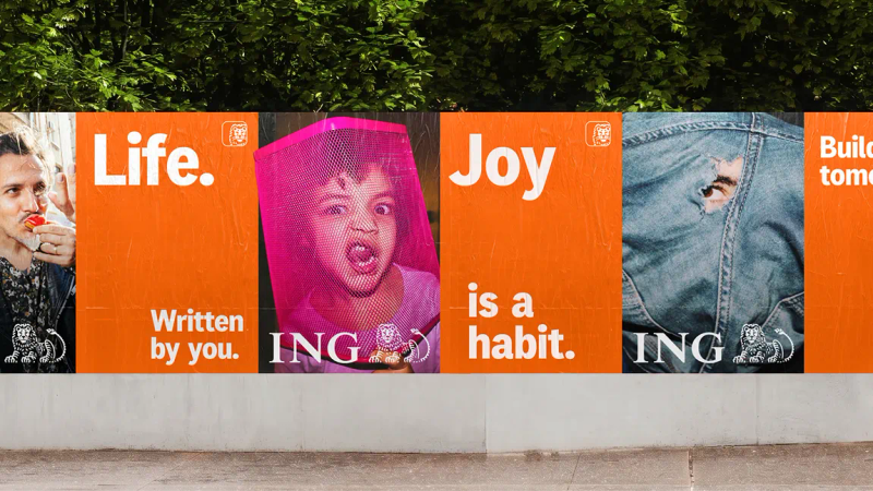 Life / Joy OOH sequence