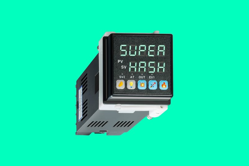 SUPER HASH display