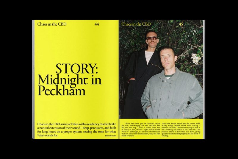 Magazine spread: Midnight in Peckham