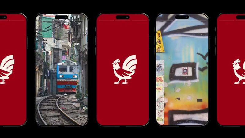Tired City Social Post: Any art, anywhere, brand identity by Hands collective
