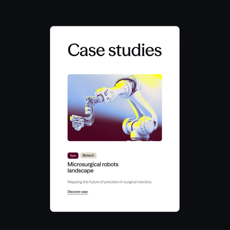 Case study card