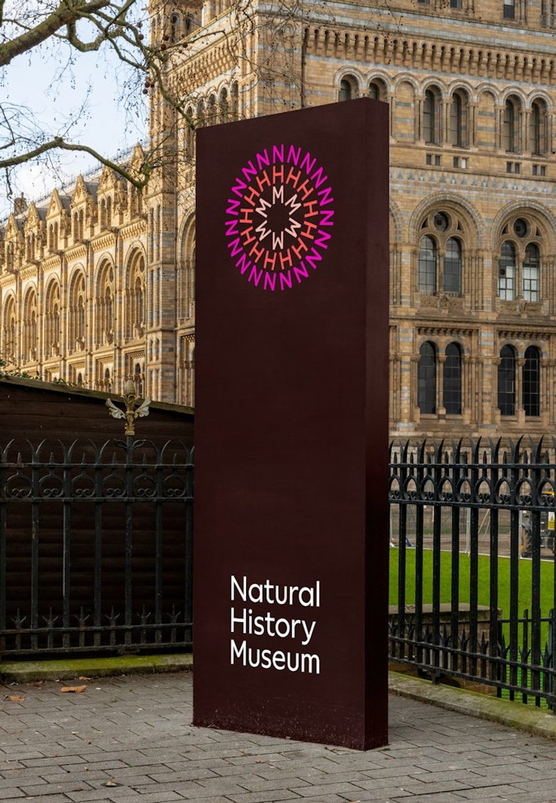 Natural History Museum Entrance Sign