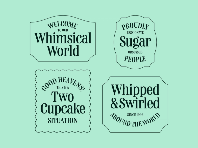 Bakery Badge Set