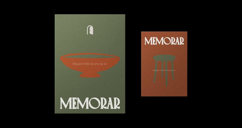 Olive and terracotta posters