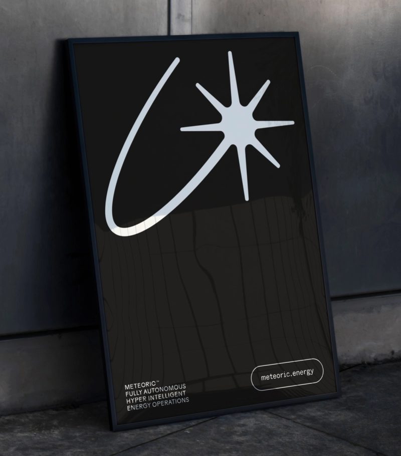 Framed symbol poster