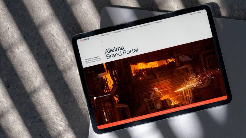 Brand Portal Landing Page