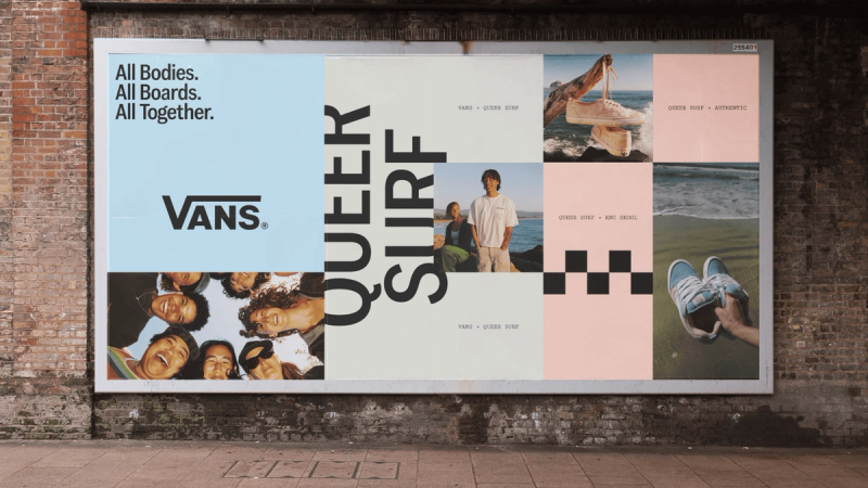 Queer Surf modular billboard