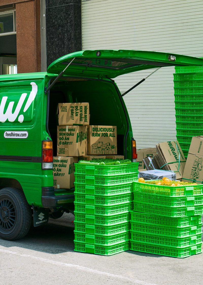 Branded Delivery Van