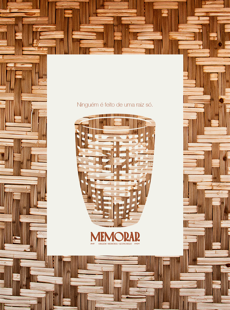 Basket poster on weave