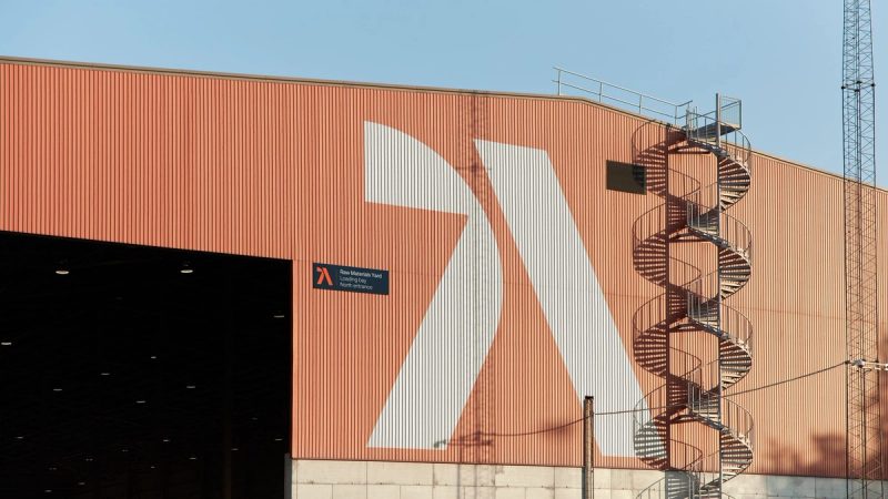 Warehouse Exterior Wall Graphics