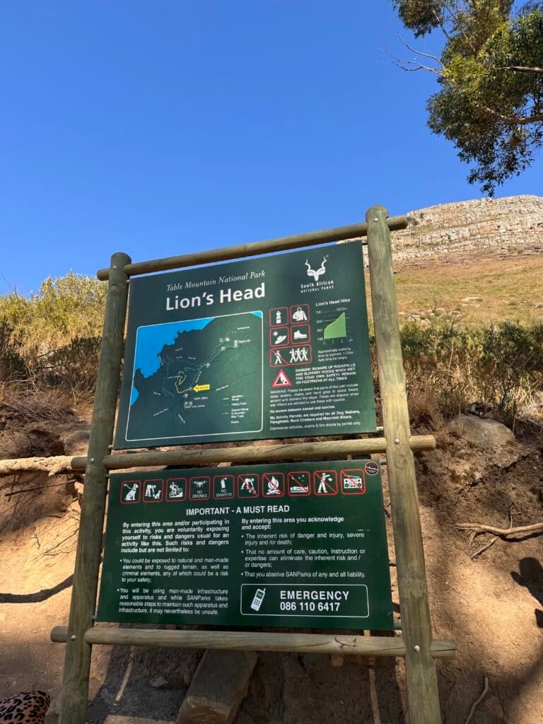 Weszliśmy na Lion's Head! Relacja z podróży