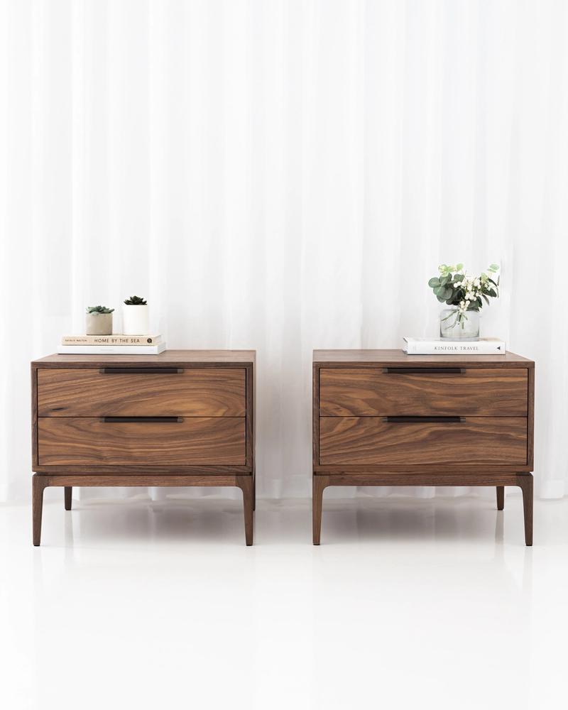 Wistow Bedside Tables (Double Drawer) Bedside Tables