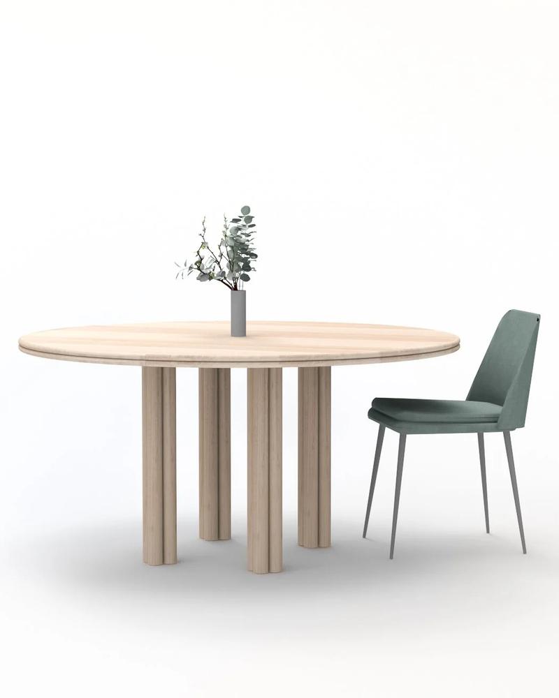 Lusk Round Table Round Dining Table