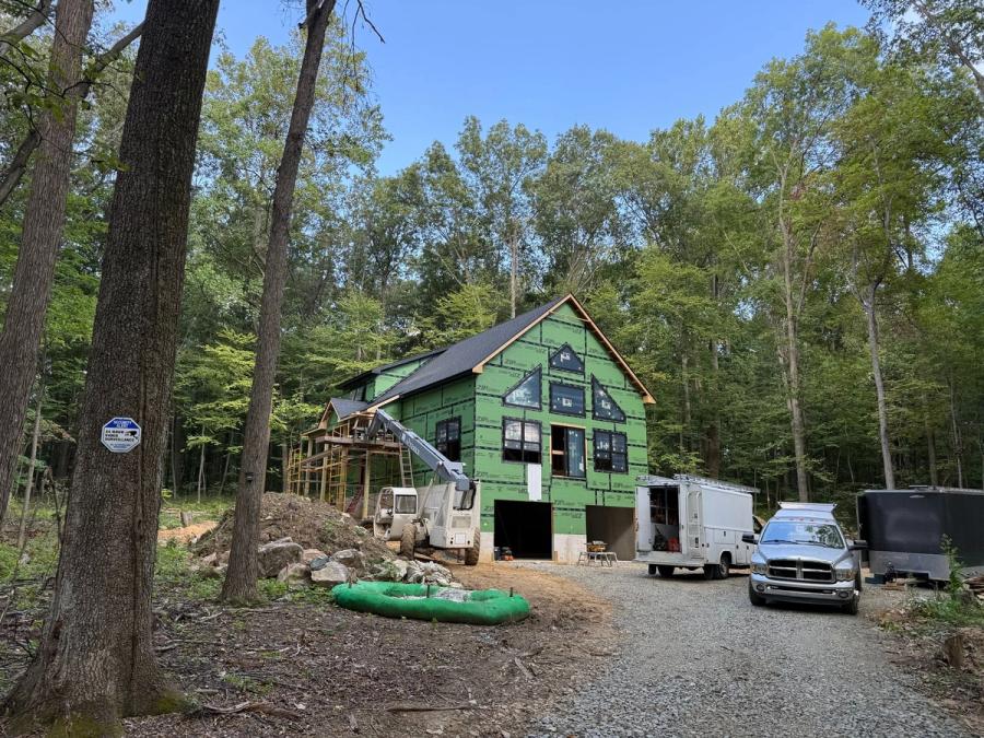 Modern A-Frame Custom Home Build