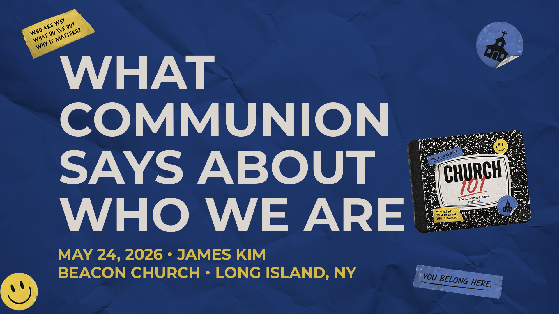 What Communion Says About Who We Are?
