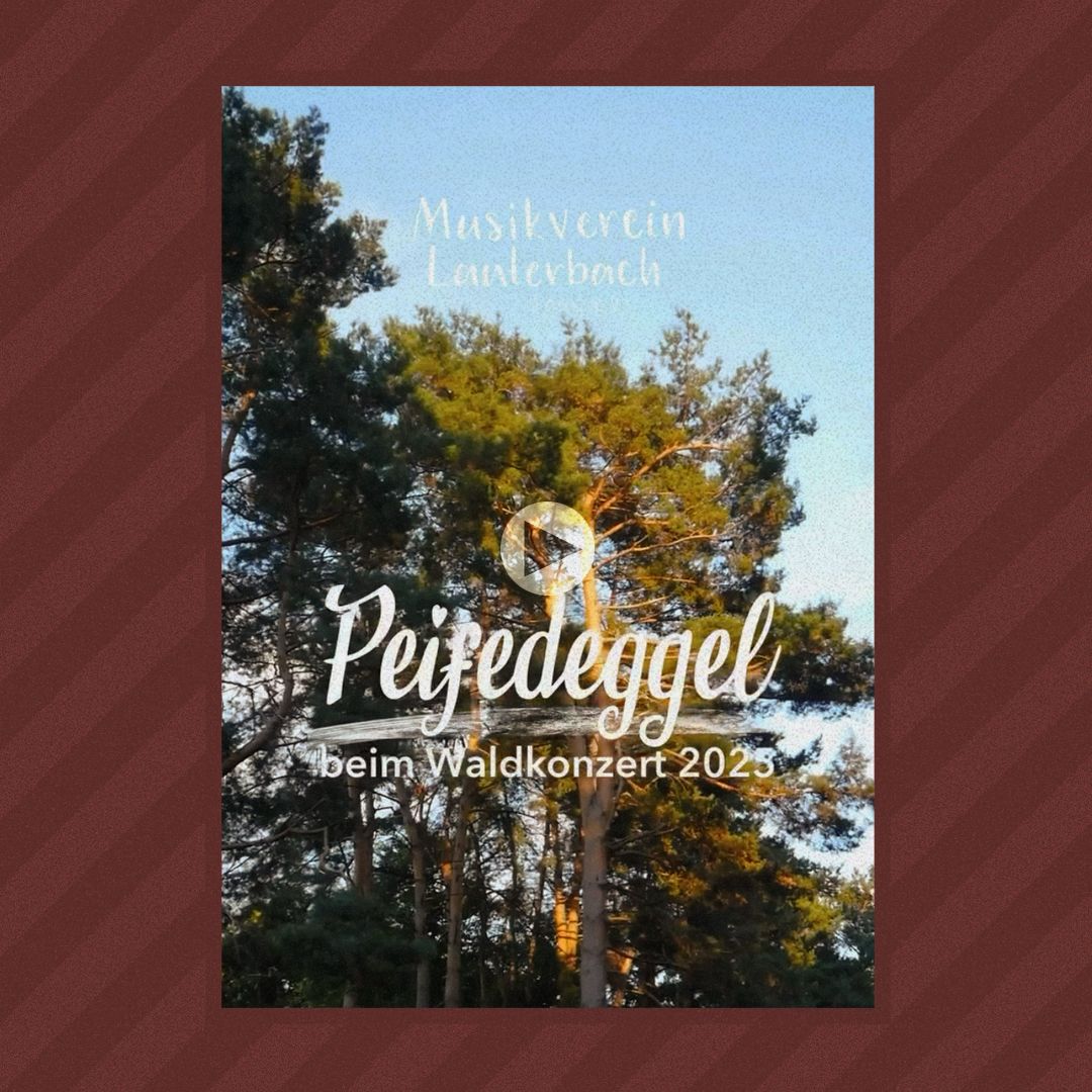 Mille grazie @peifedeggel, dass ihr wieder mit uns unser Waldkonzert gefeiert habt 🎶💚