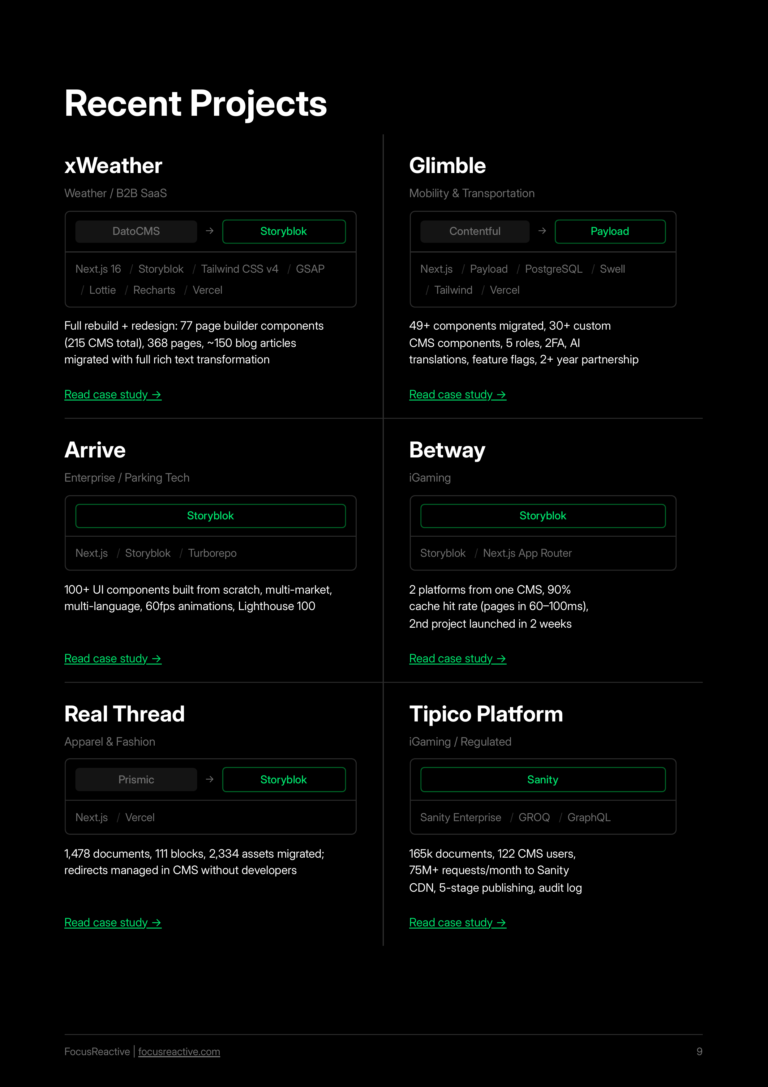 Sample report page 9