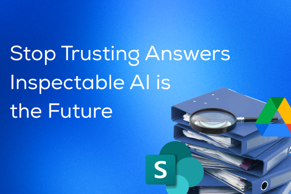 Stop Trusting Answers: Why Inspectable AI Is the Future of Bidding