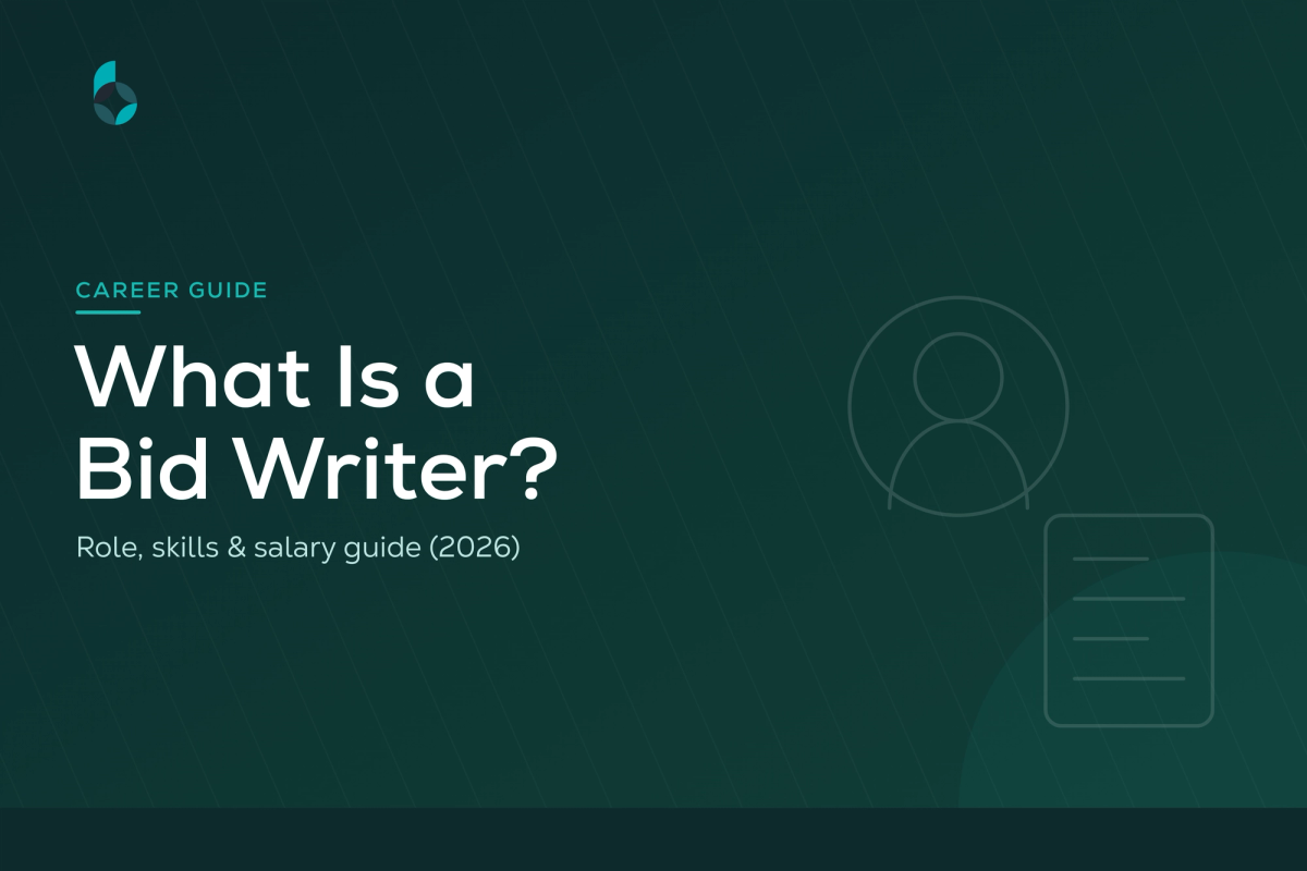 What is a bid writer — bid writing team role explained