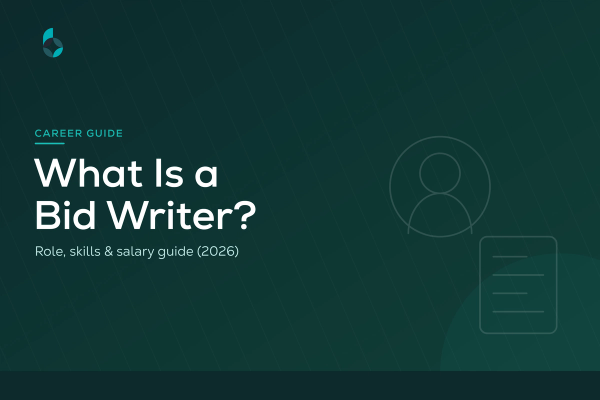 What is a bid writer — bid writing team role explained