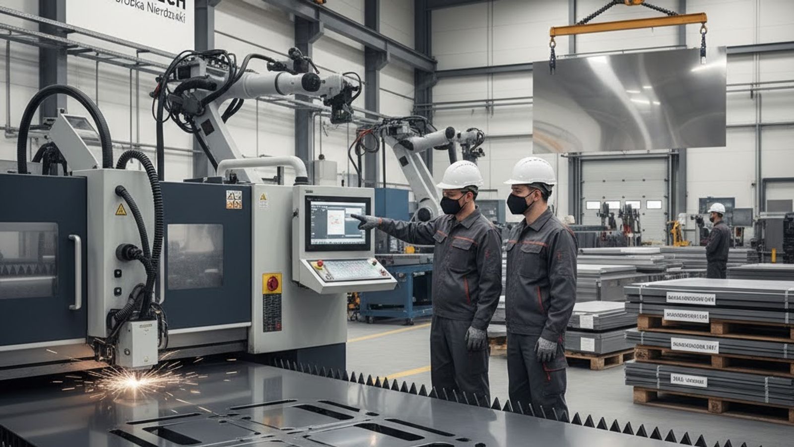 Precyzyjna Obróbka Blachy Nierdzewnej w STALTECH: Jakość i INOX 316L