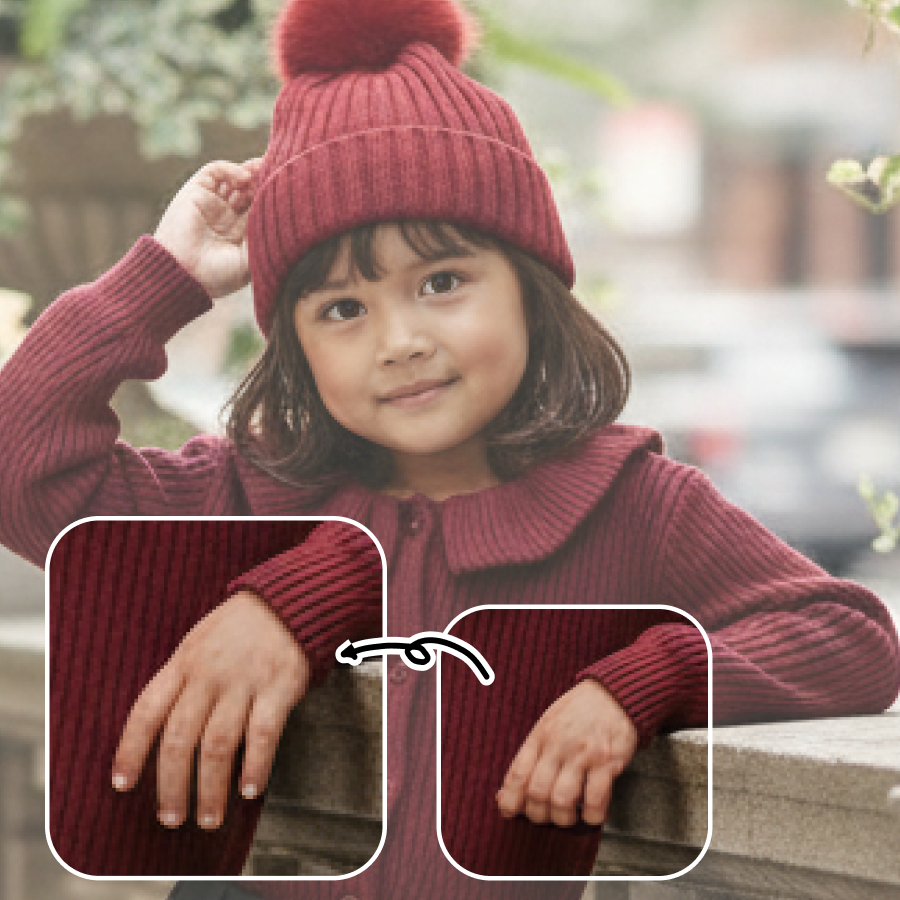 Specify areas, gender, and age for accurate repainting