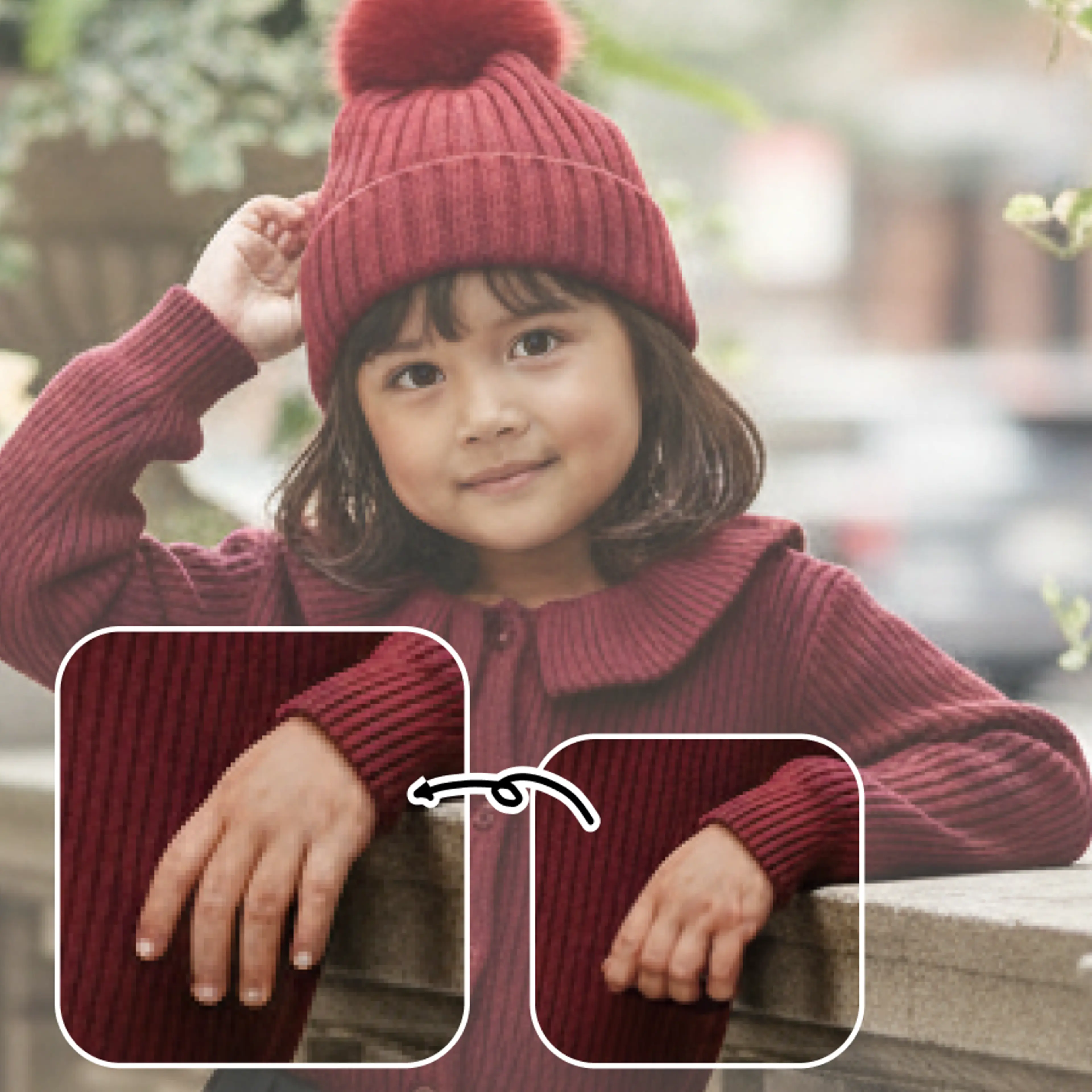 Specify areas, gender, and age for accurate repainting