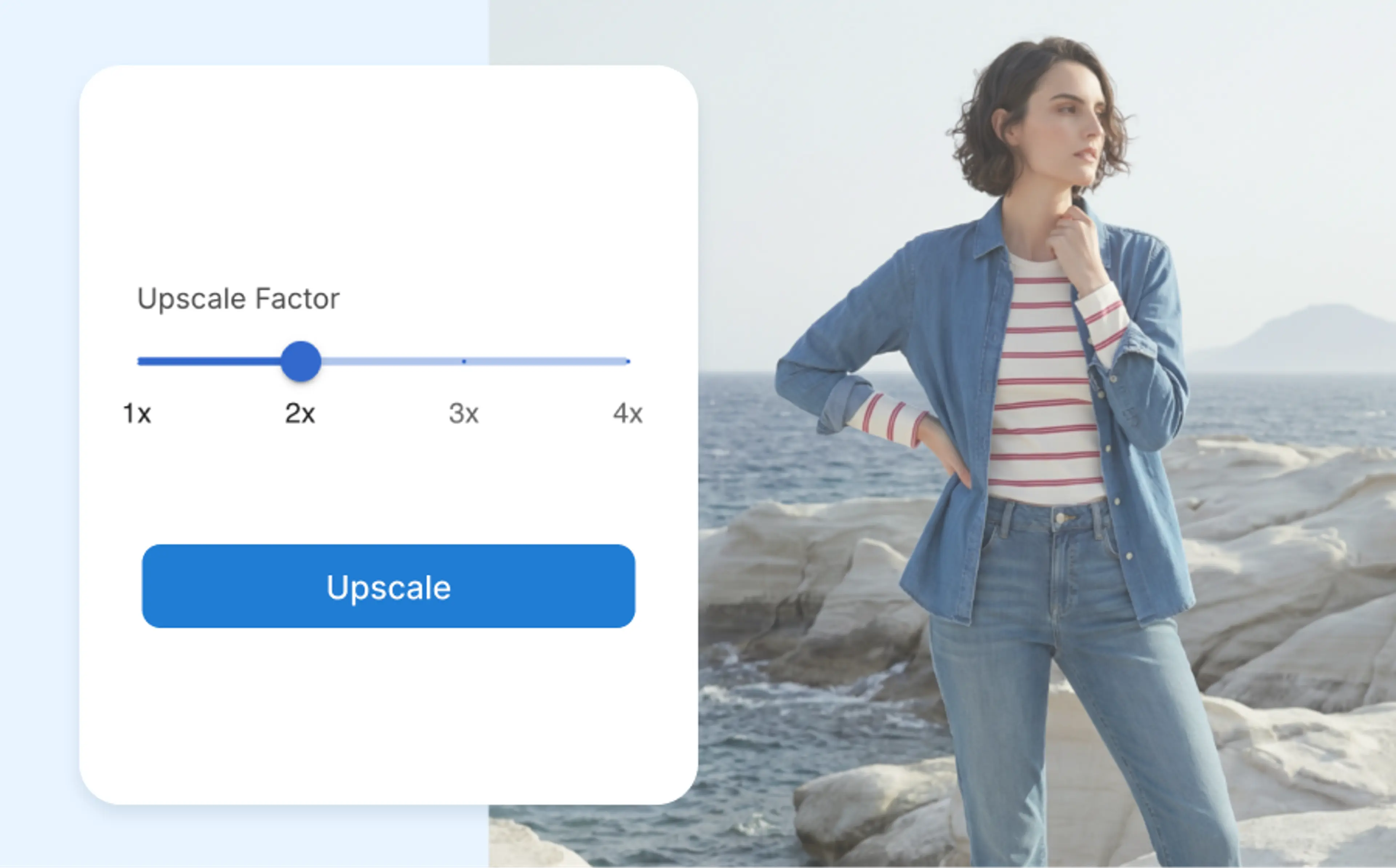 Simple slider upscaler & comparison