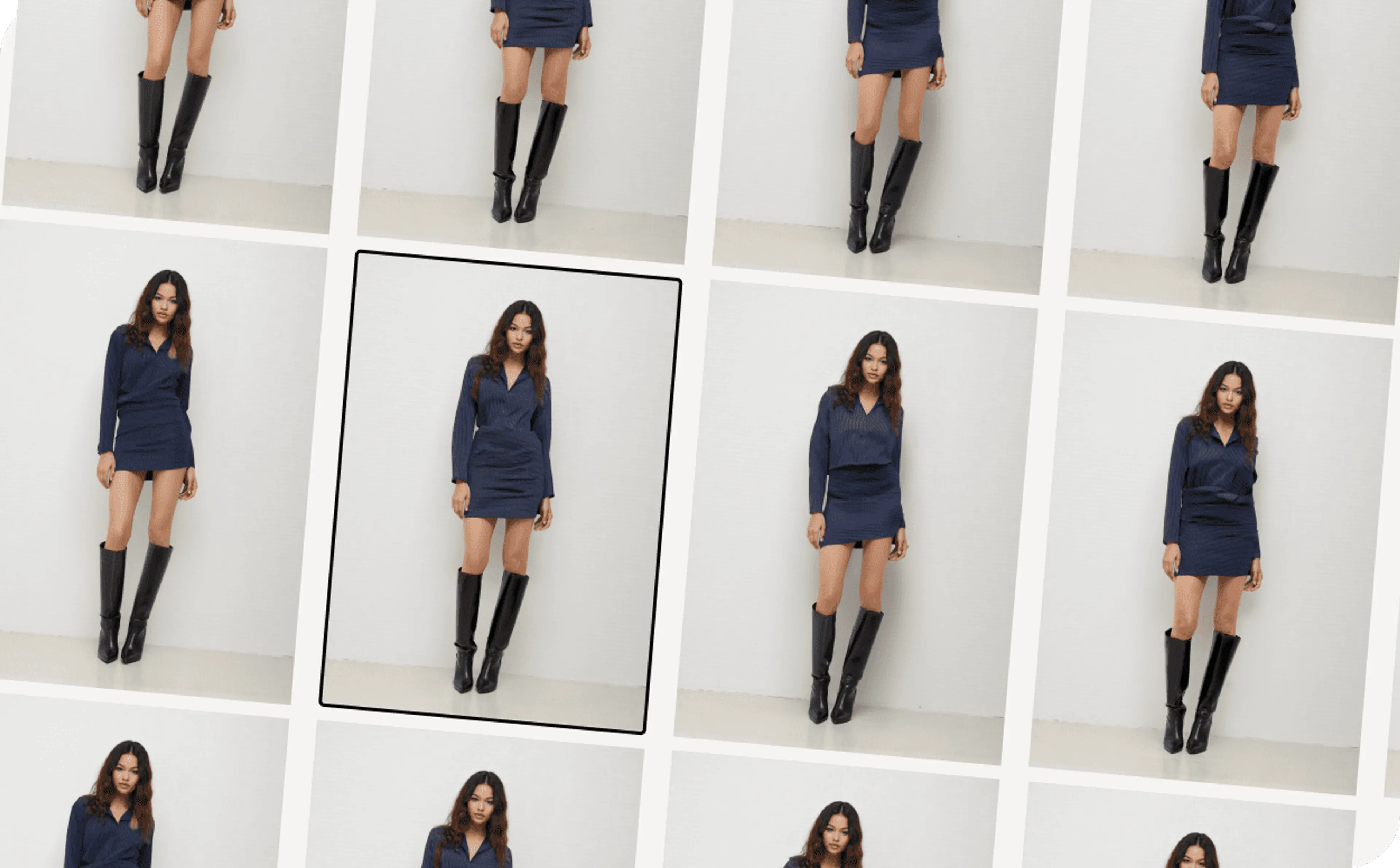 photoshoot models with products in bulk