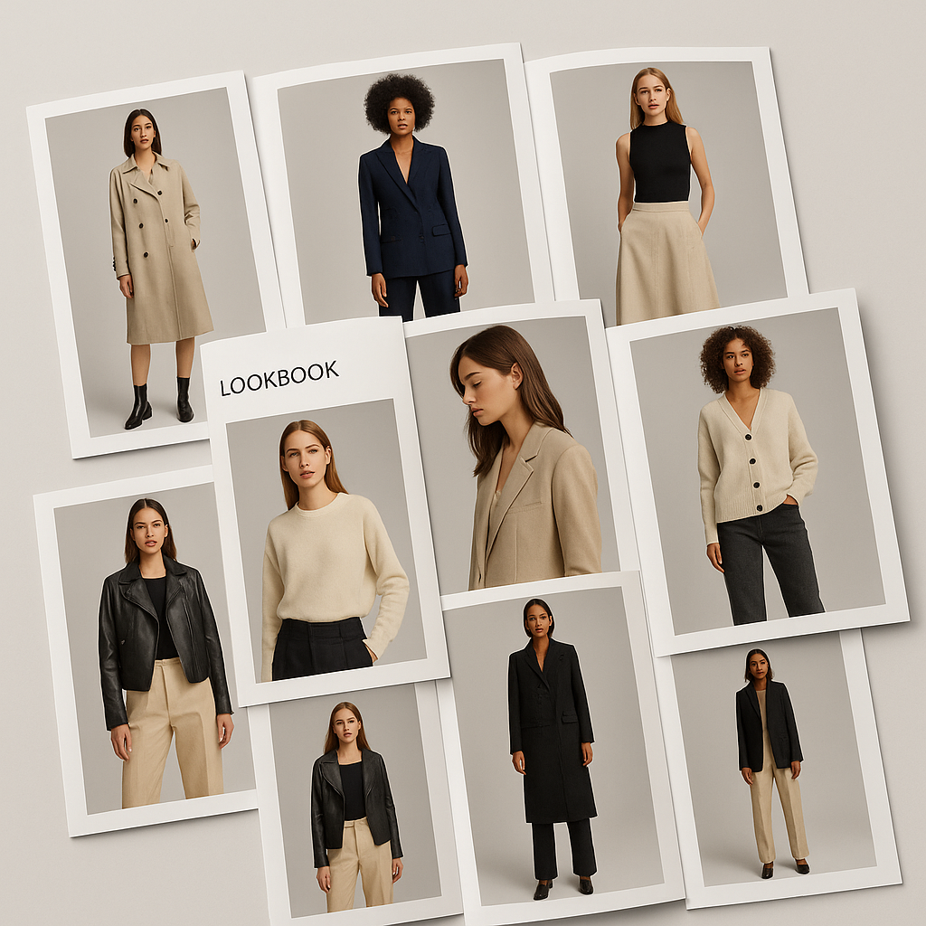 4K AI lookbook visuals ready for print and digital campaigns