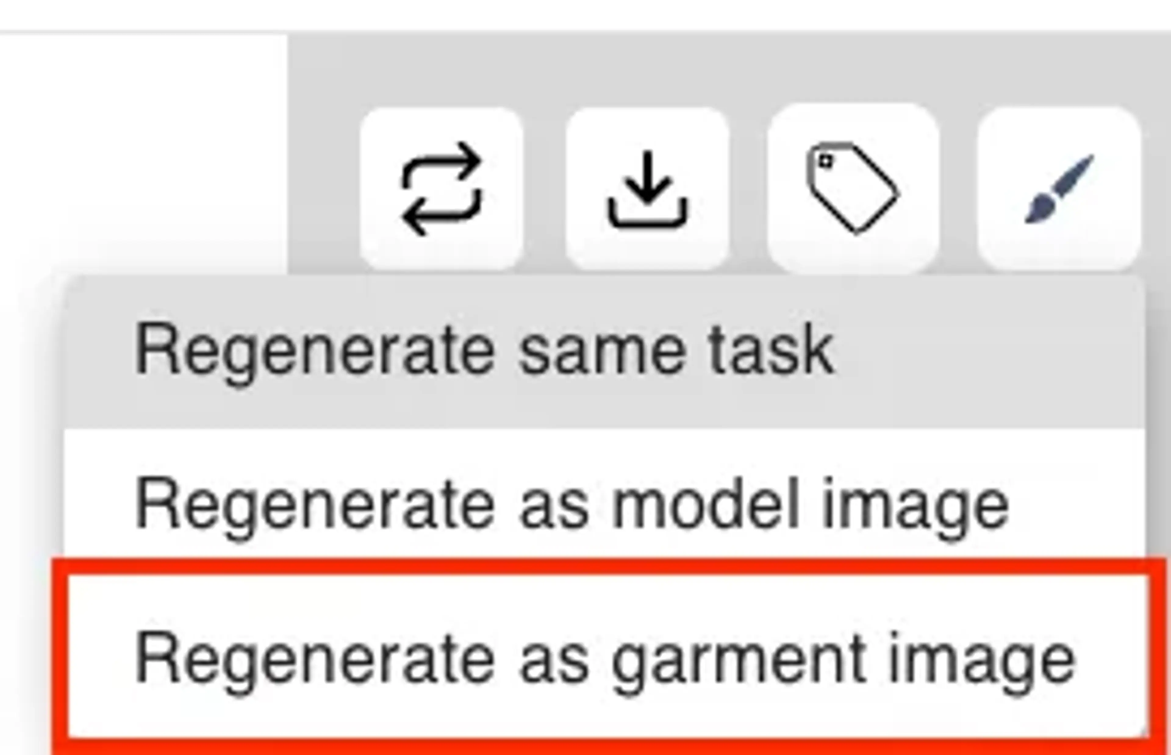 Regen as garment image