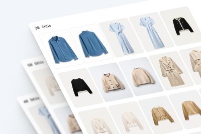 Try-on Projects page