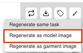 Regen as model image