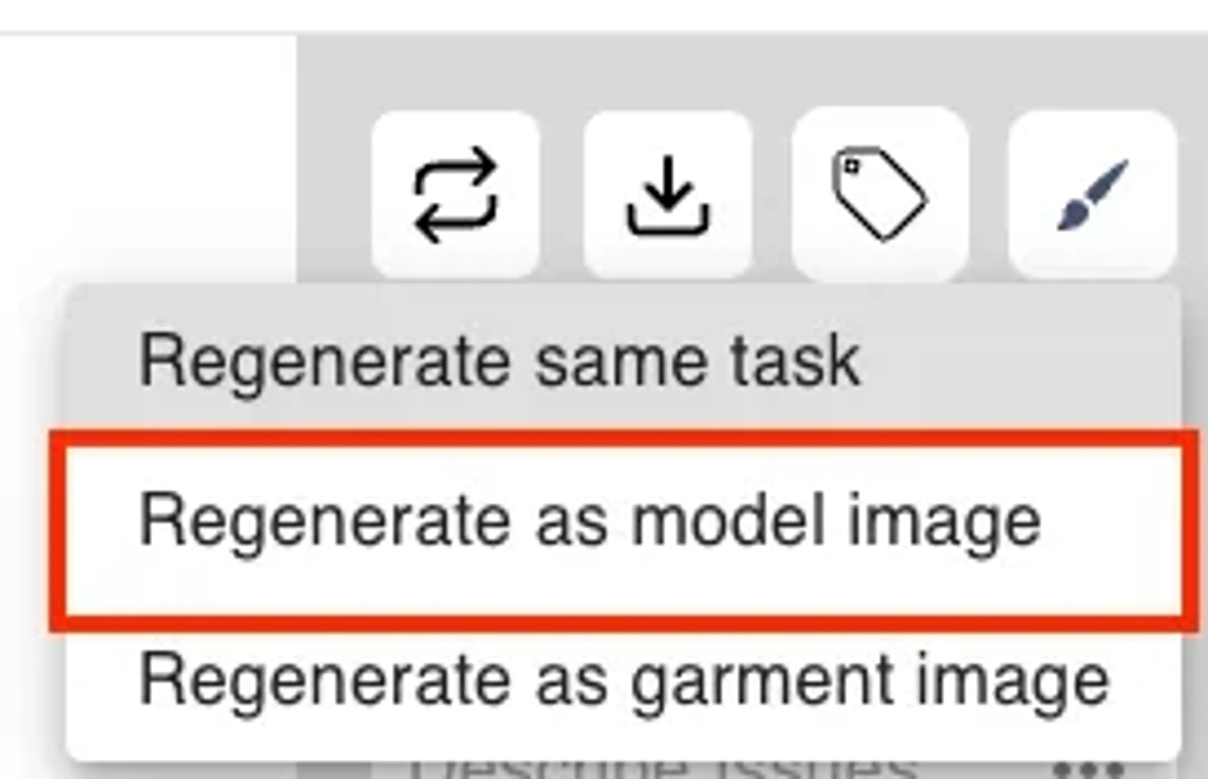 Regen as model image