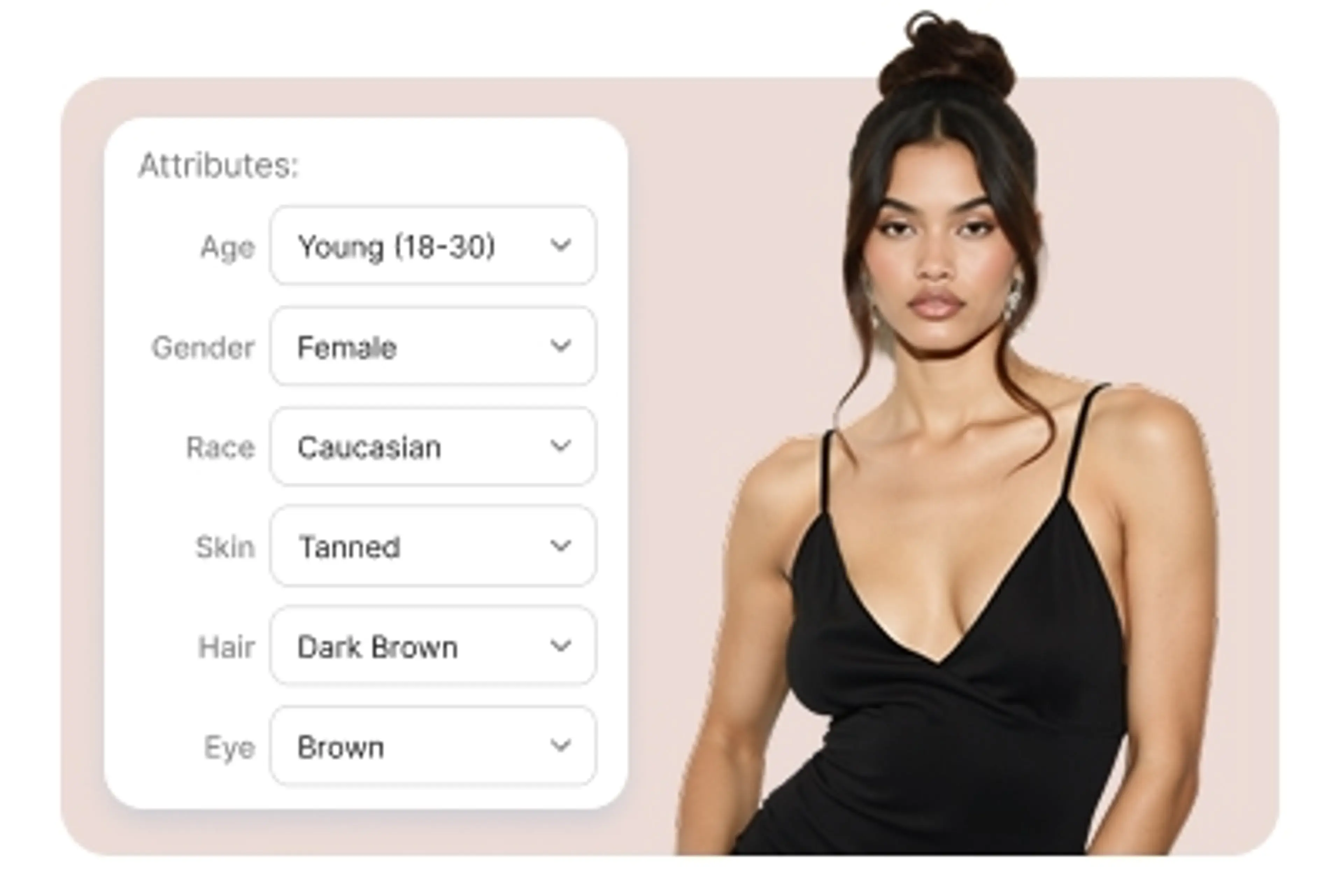 Model generation attribute tab