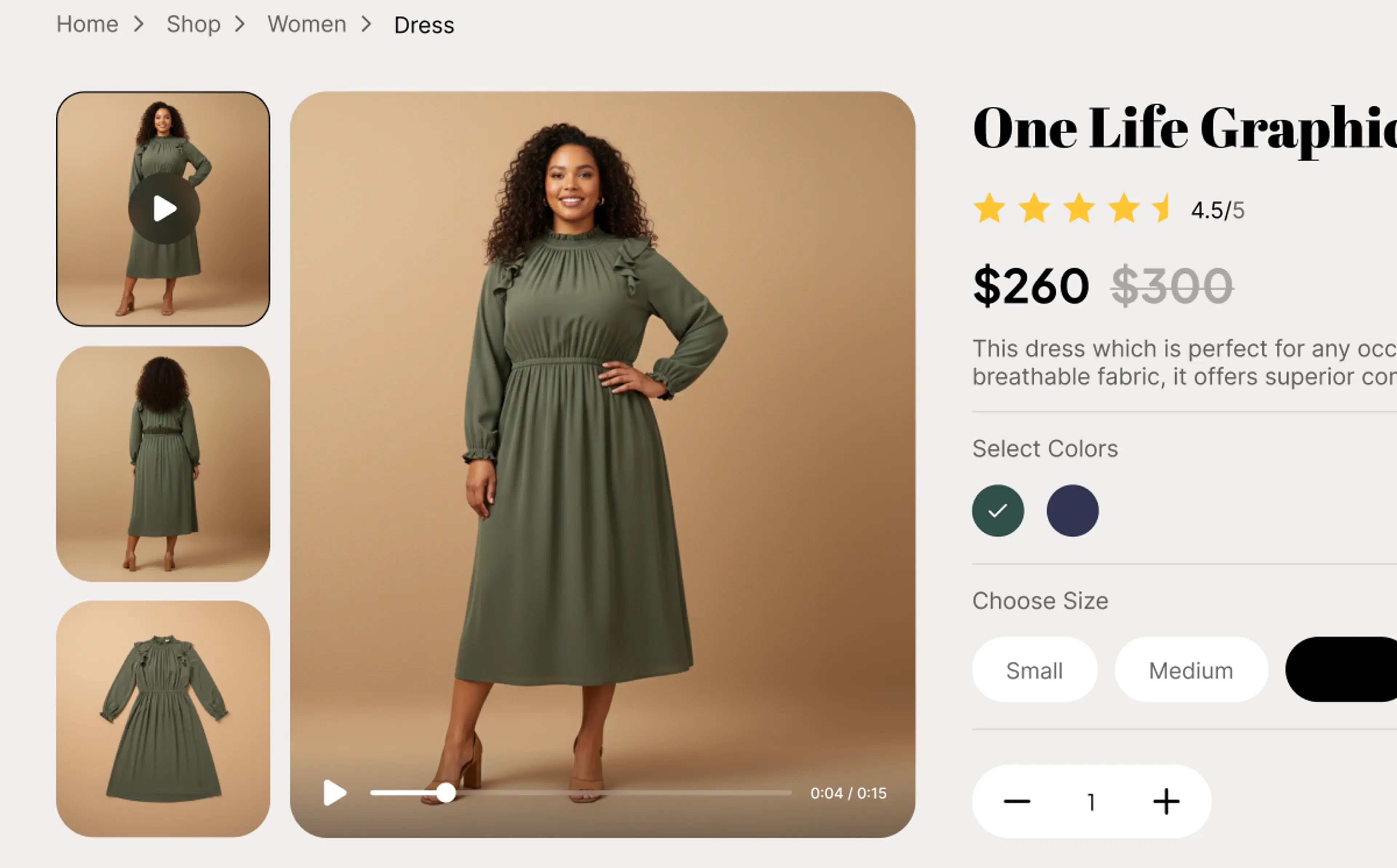 One product photo → full PDP