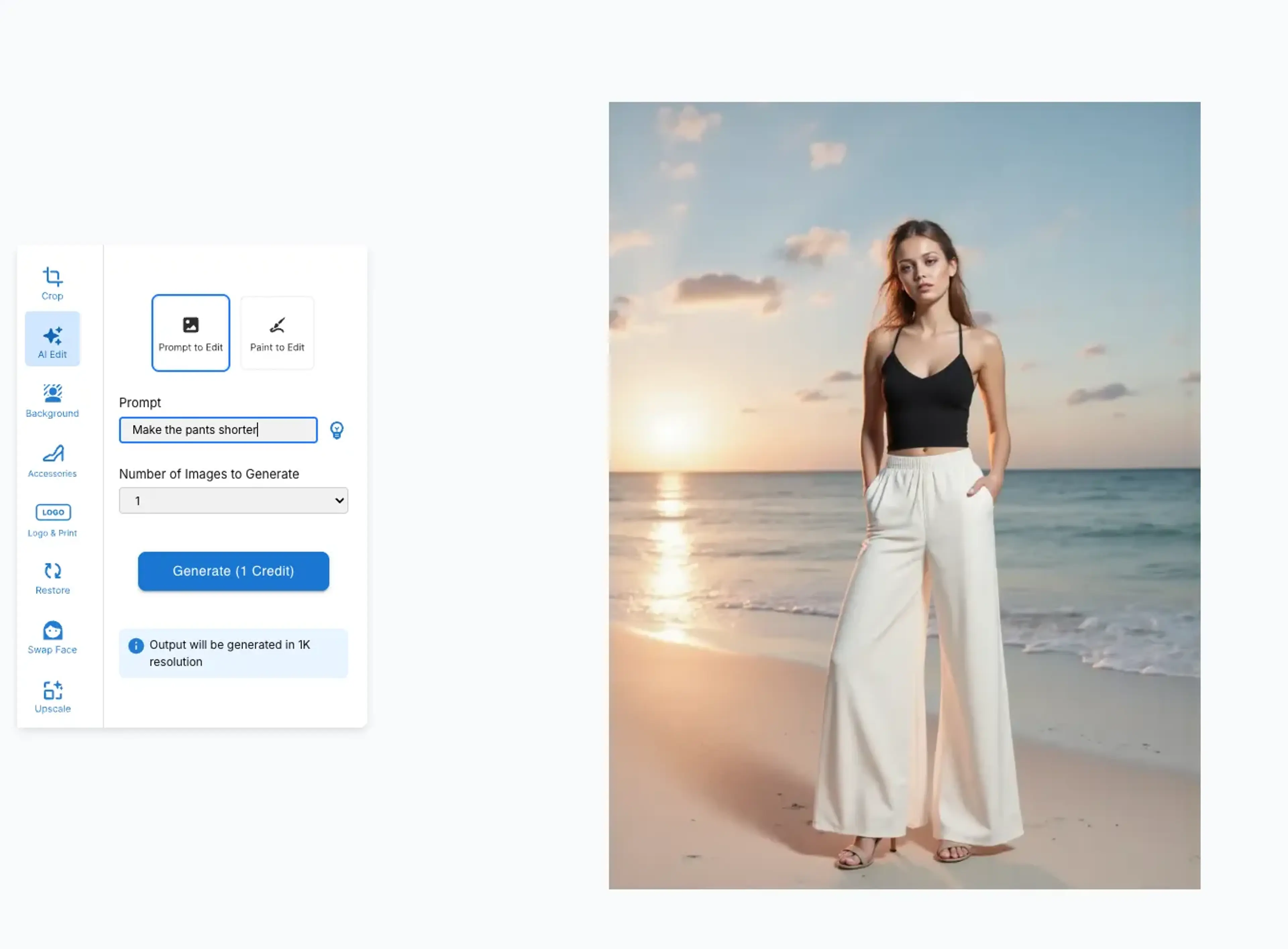 Change length prompt to edit example