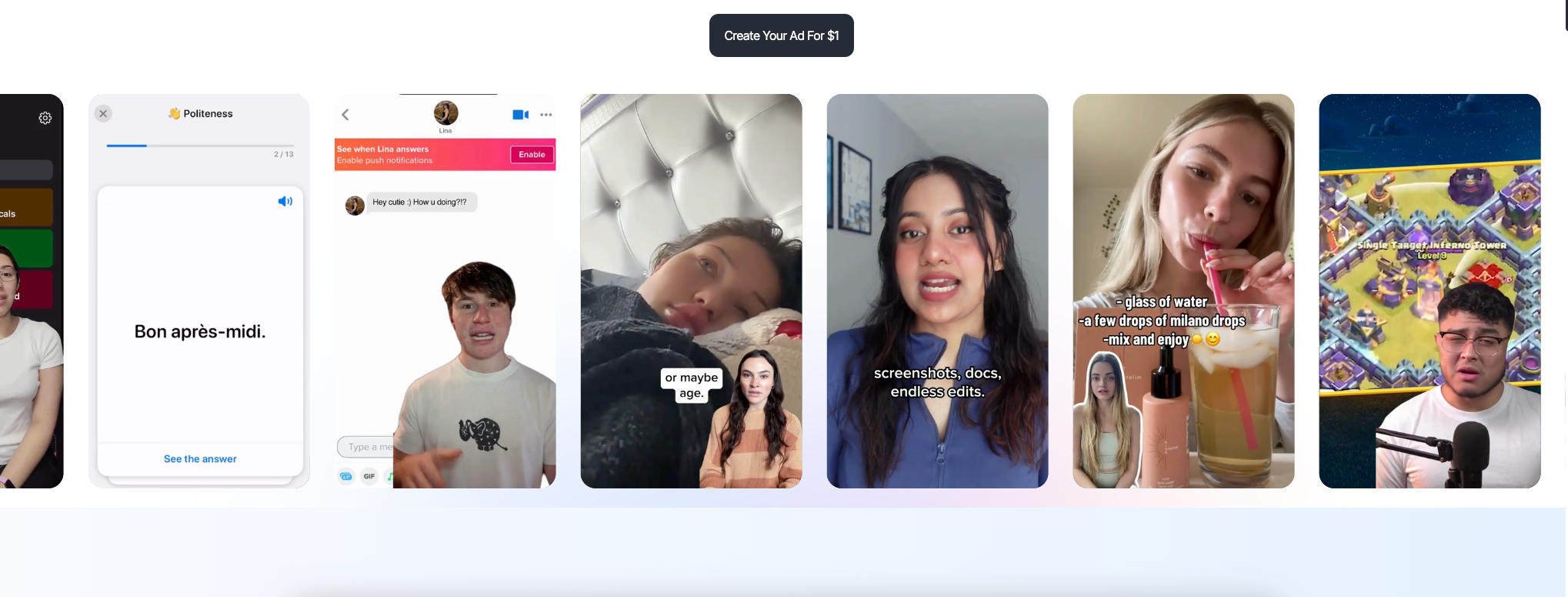 MakeUGC AI avatar generator
