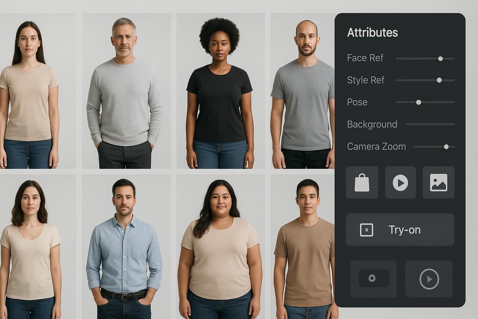AI human model generator