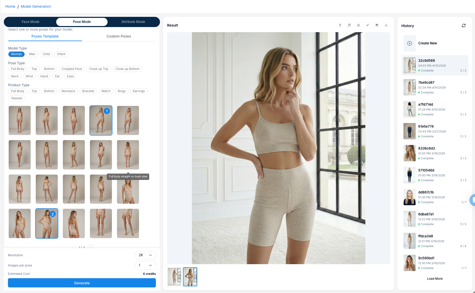 Generate Pose from Style input