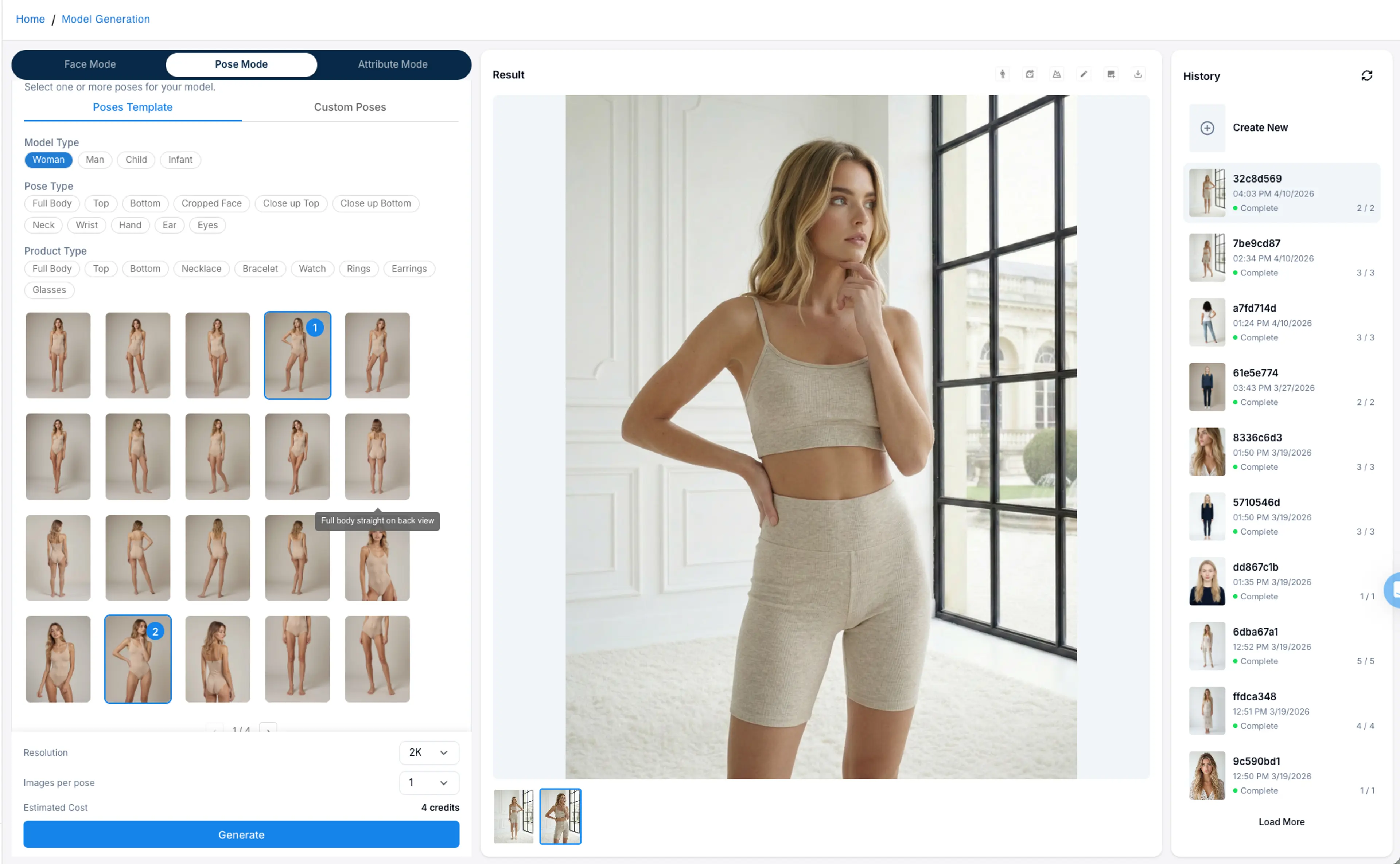 Generate Pose from Style input