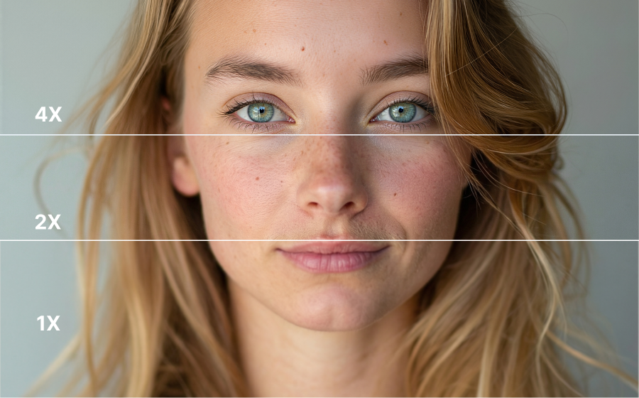 Flexible resolution control at your fingertips